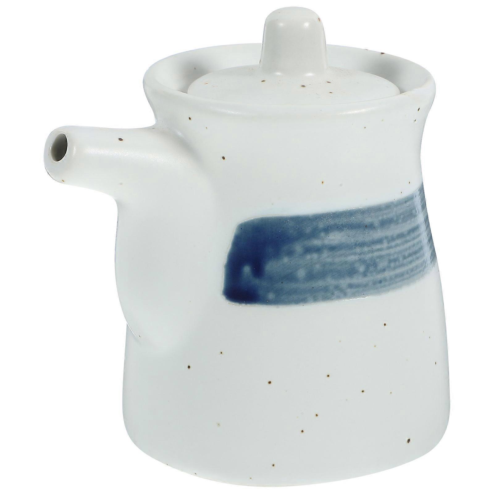 Reusable Ceramic Oil Storage Bottle for Kitchen Use 2Pcs Set