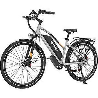 Electric Bike VAE - HITWAY - Silver - 28" - Removable Battery 48V16Ah - 250W Motor - Shimano 7 Speeds - Electric Mountain Bike
