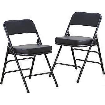 Opvouwbare Klapstoelen, 2-delige set, Gevoerde Opvouwbare Stoelen, Balkonstoelen, Klapstoelen voor Keuken, Eetkamer, Kantoor, Outdoor, Tuin, Balkon