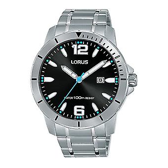 Lorus Sports Quartz Analog Man Watch with RH965JX9 Stainless Steel Bracelet