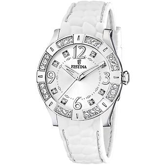 Festina Dream Quartz Analog Woman Watch with F16541/1 Rubber Bracelet