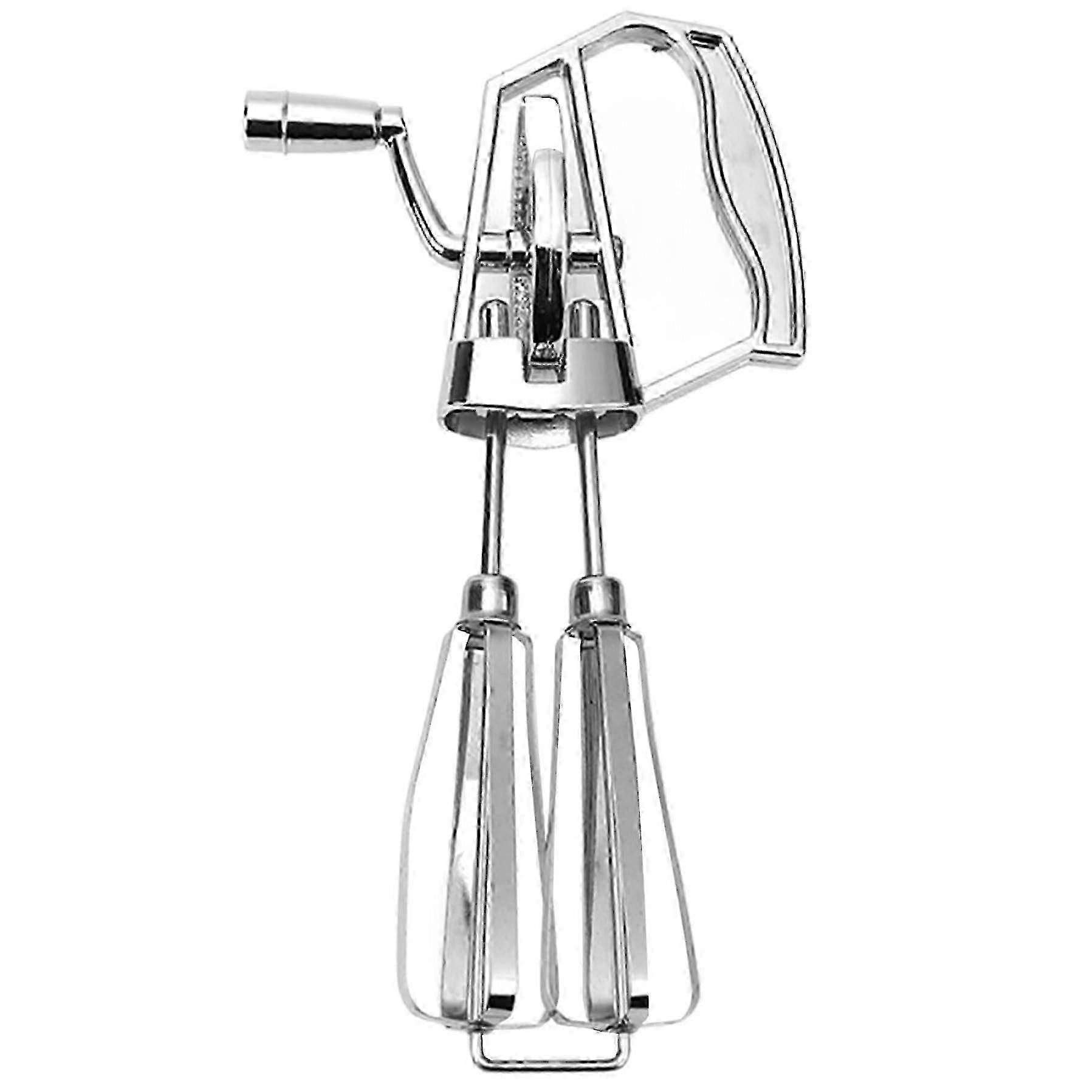 Compact Stainless Steel Hand Crank Beater