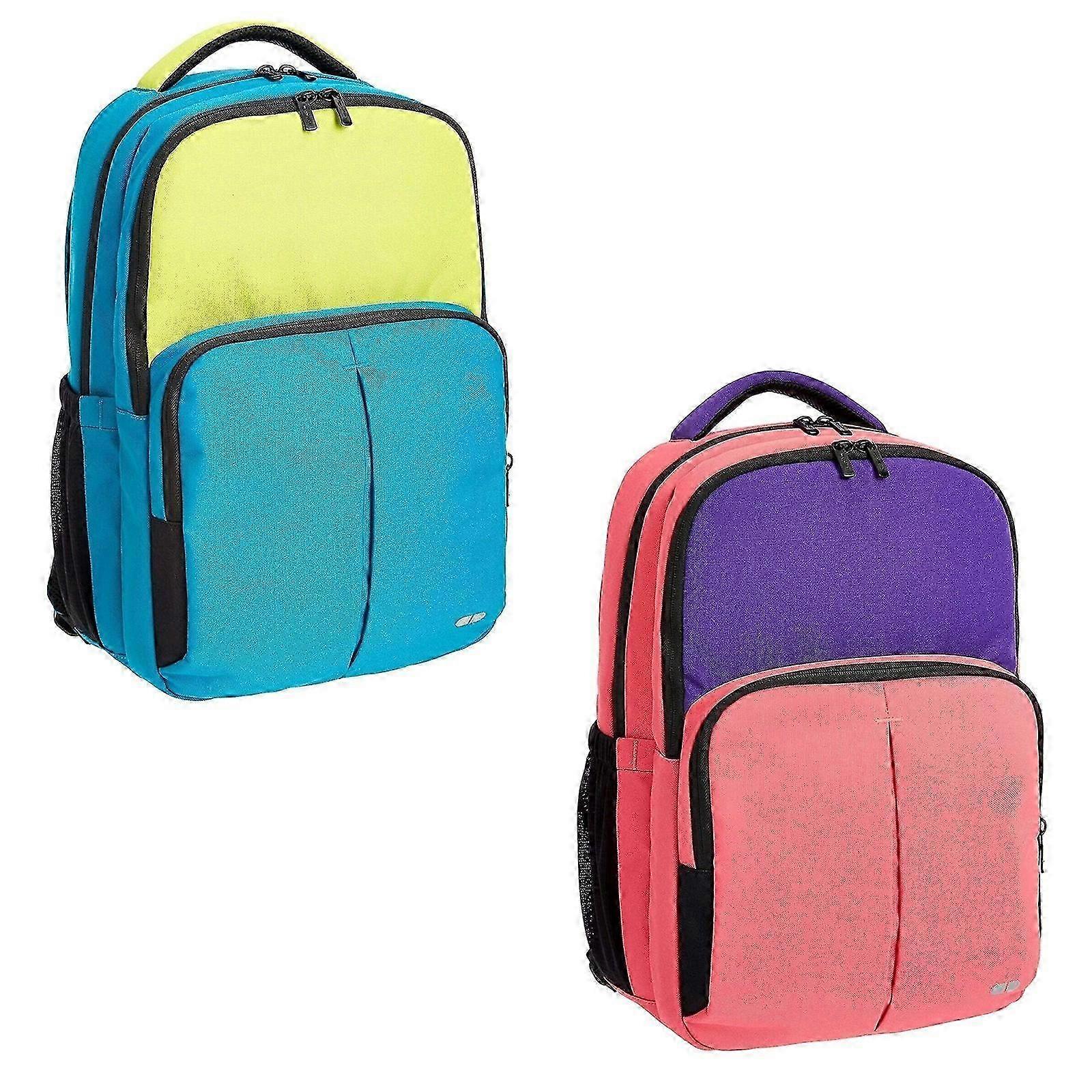 Durable Two-Tone Student Backpack