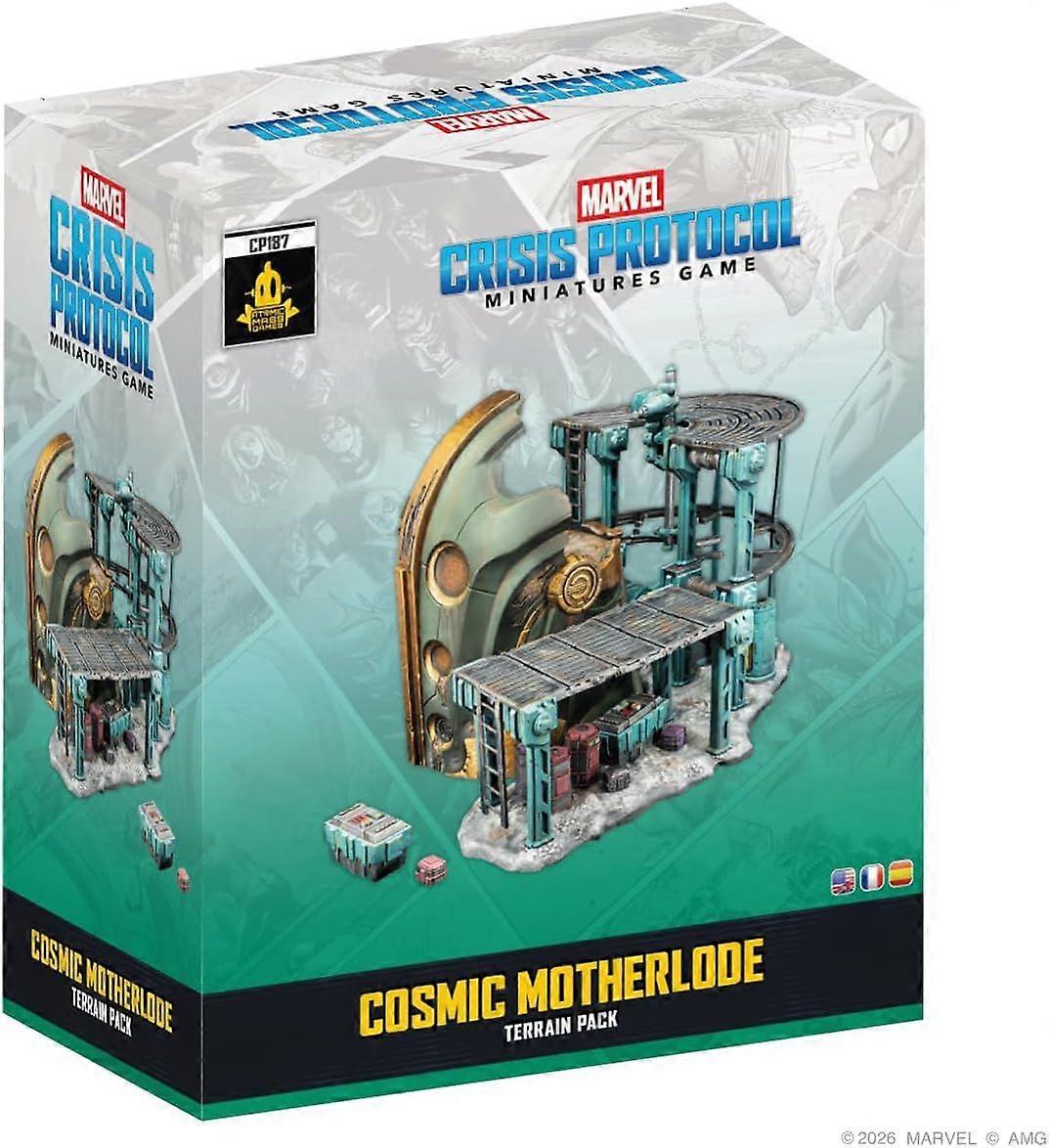 Marvel Crisis Protocol Cosmic Motherlode Terrain Pack Miniatures