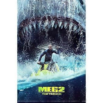 Meg 2 The Trench 2023 New Movie Brain-Teasing Puzzles BD-2682
