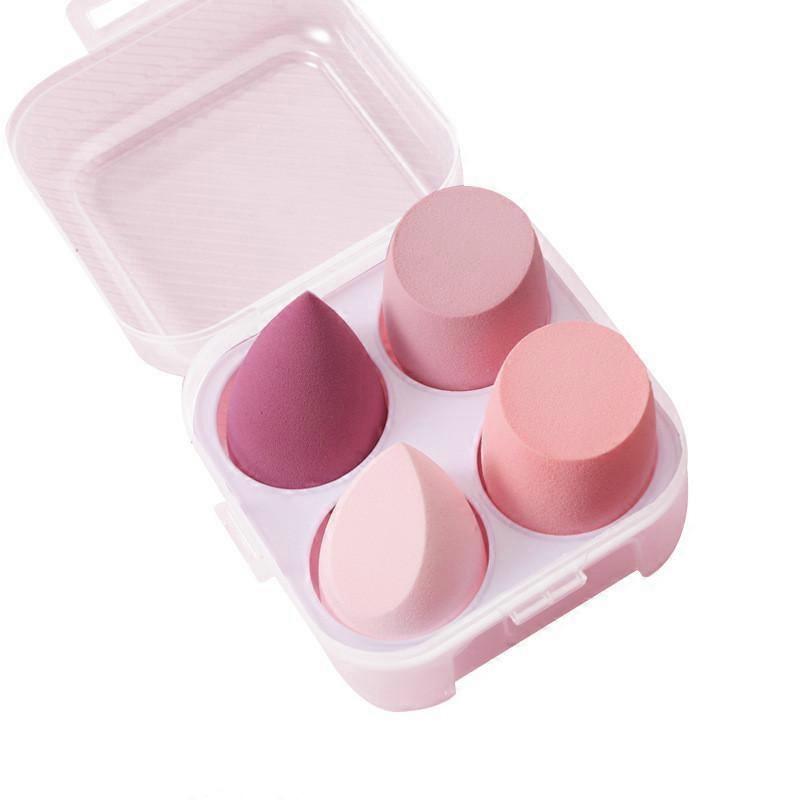 4pcs Makeup Sponge Powder Puff for Dry & Wet Use