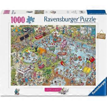 1000-Pc Comic Pool Jigsaw