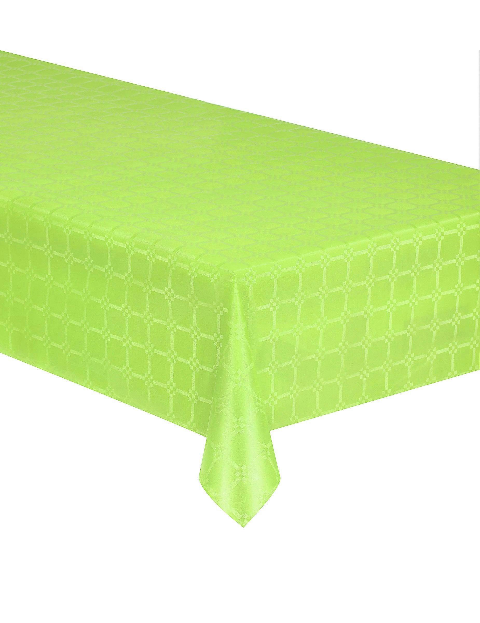 Green damask paper roll tablecloth 6 m