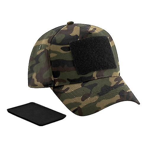 Beechfield Unisex Erwachsene Camo Abnehmbare Patch Baseball Cap