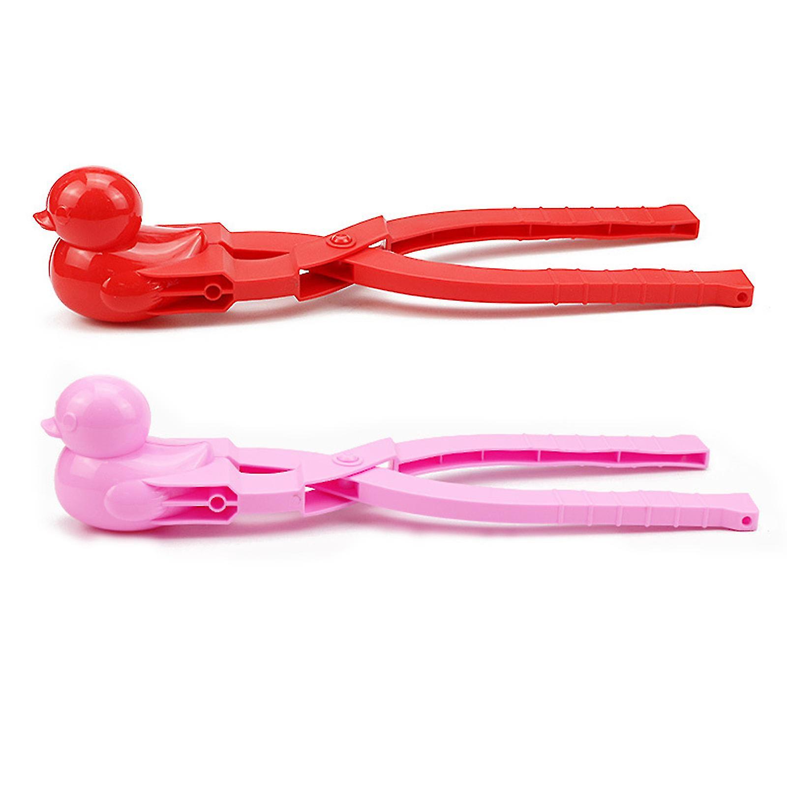 Winter Snowball Duckling Clip Children Outdoor Snowball Fight And Snow Tools 2pc