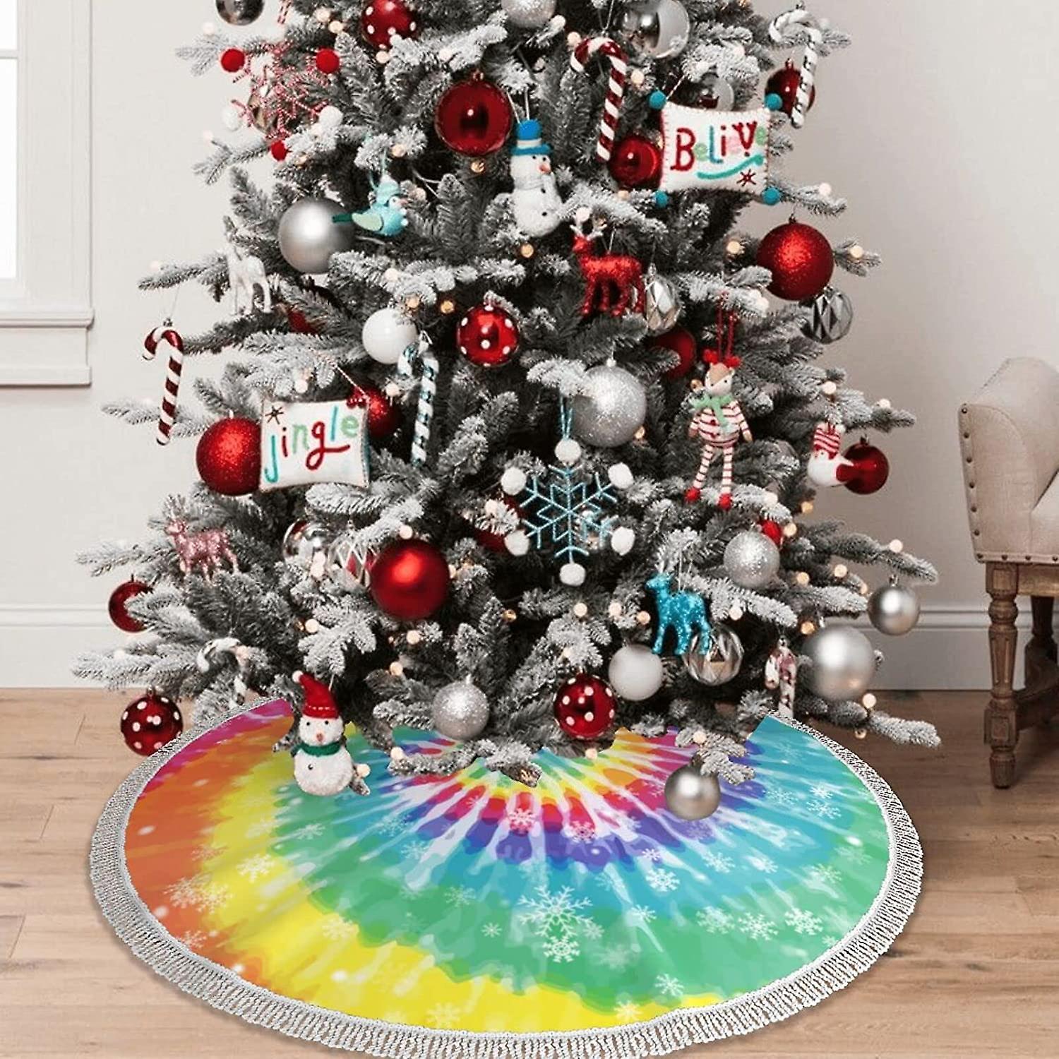 Peacock christmas tree skirt Clearance