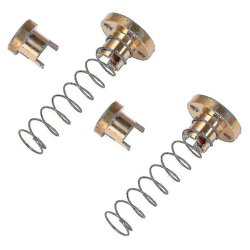 Pack Of 2 T8 Anti-backlash   Loaded Nuts Anti-backlash Nuts