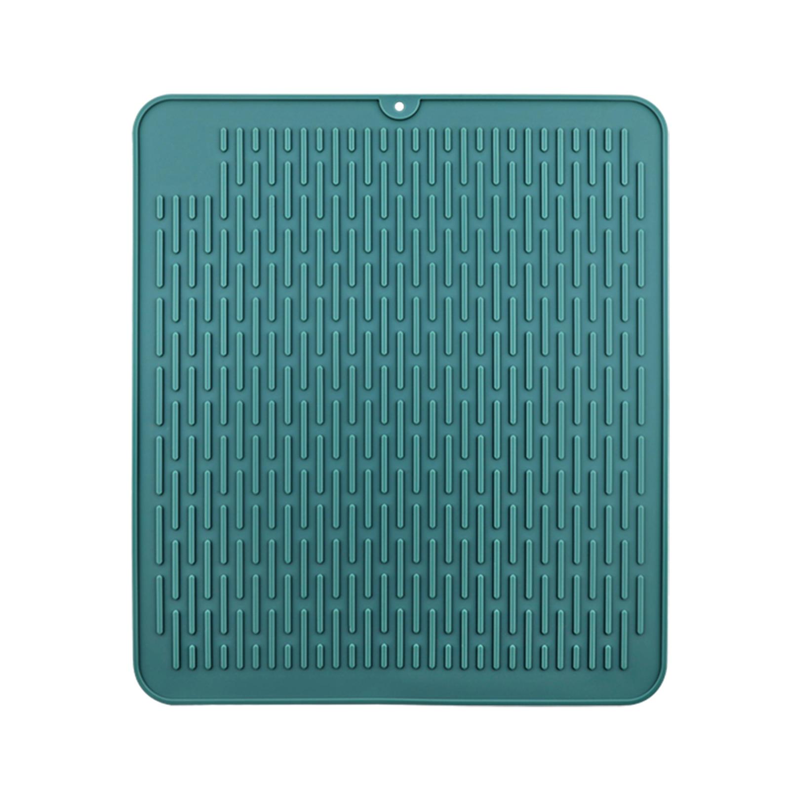 Foldable Silicone Drying Mat Heat Insulation Pot Holder Protector Dish Cup Draining Mat Pad Table