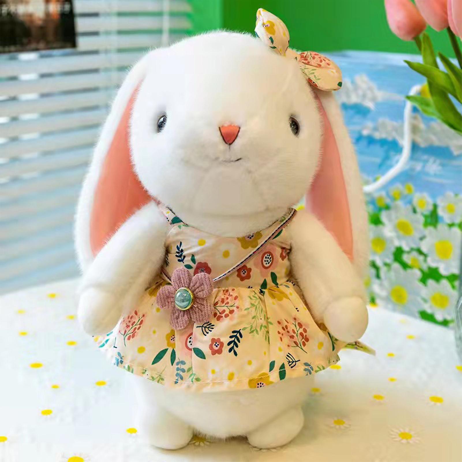 30cm Rabbit Plush Toy Dolls Anti-wrinkle Plush Material Gift For Girl Women Lover Girlfriend