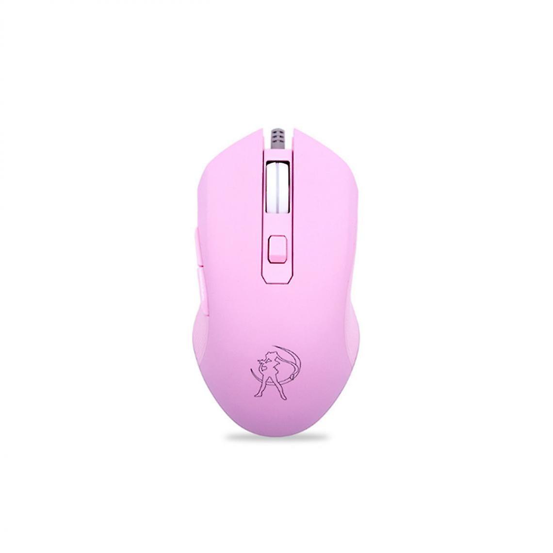 1.5m Wired, Luminous Rose, Mouse, Computers, Accessories, Peripherals, Games, Memos.