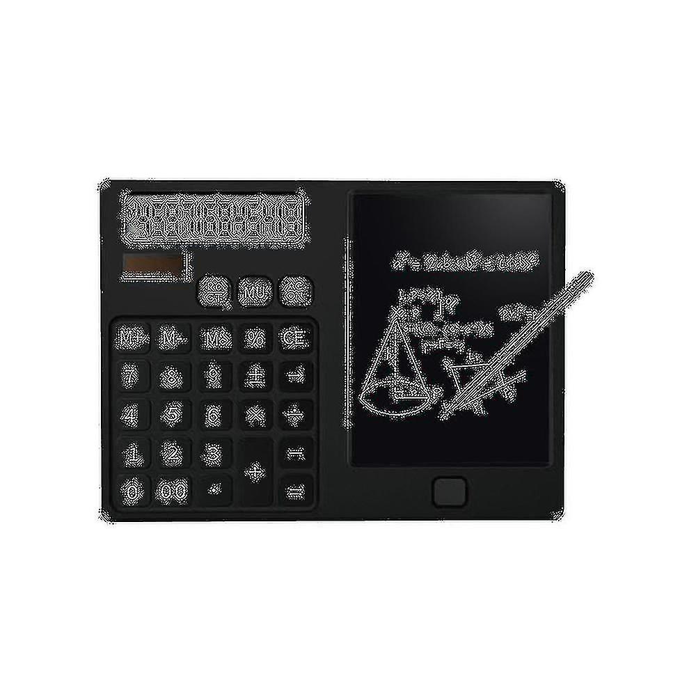 Calculators,12-digit Display Pocket Desktop Calculator With Erasable Wiriting Pad For Student Schoo