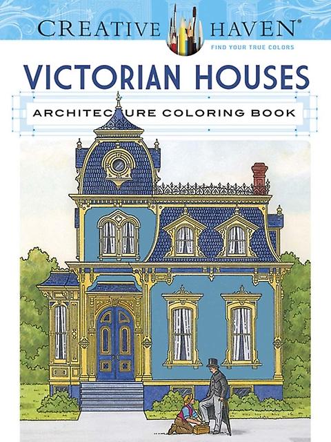 Creative Haven Victorian Houses Architecture Coloring Book by A. G. Smith Paperback