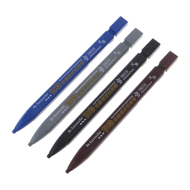 2B Black Lead Holder Exam Mechanical Pencil Automatic Testing Grade Stationery