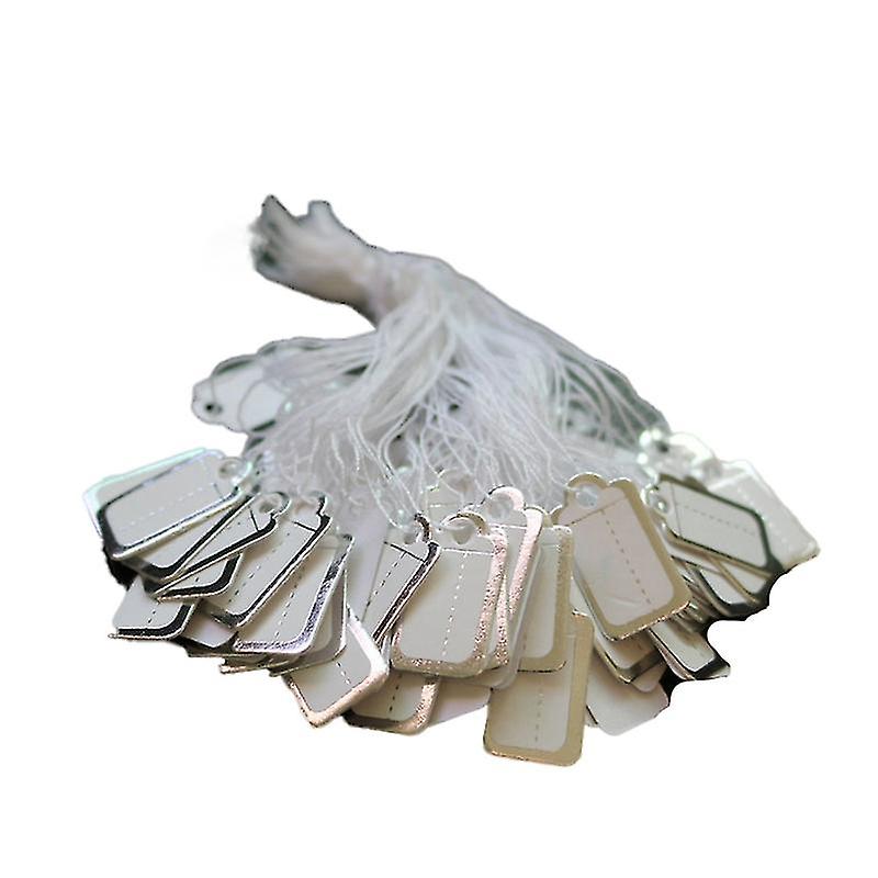 500pcs Price Tag Practical Lightweight Simple Rectangular Mini Convenient Durable Clothing Display Price Labels For Jewelry Shop Jikaix