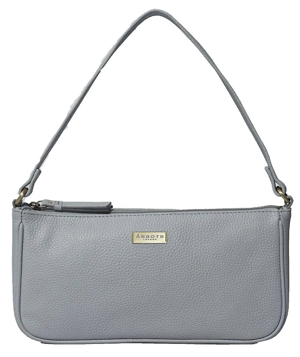 Assots London Zara Baguette Shoulder Bag - Cashmere Blue