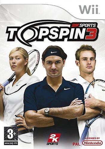 TopSpin 3 (Wii) - PAL - New & Sealed