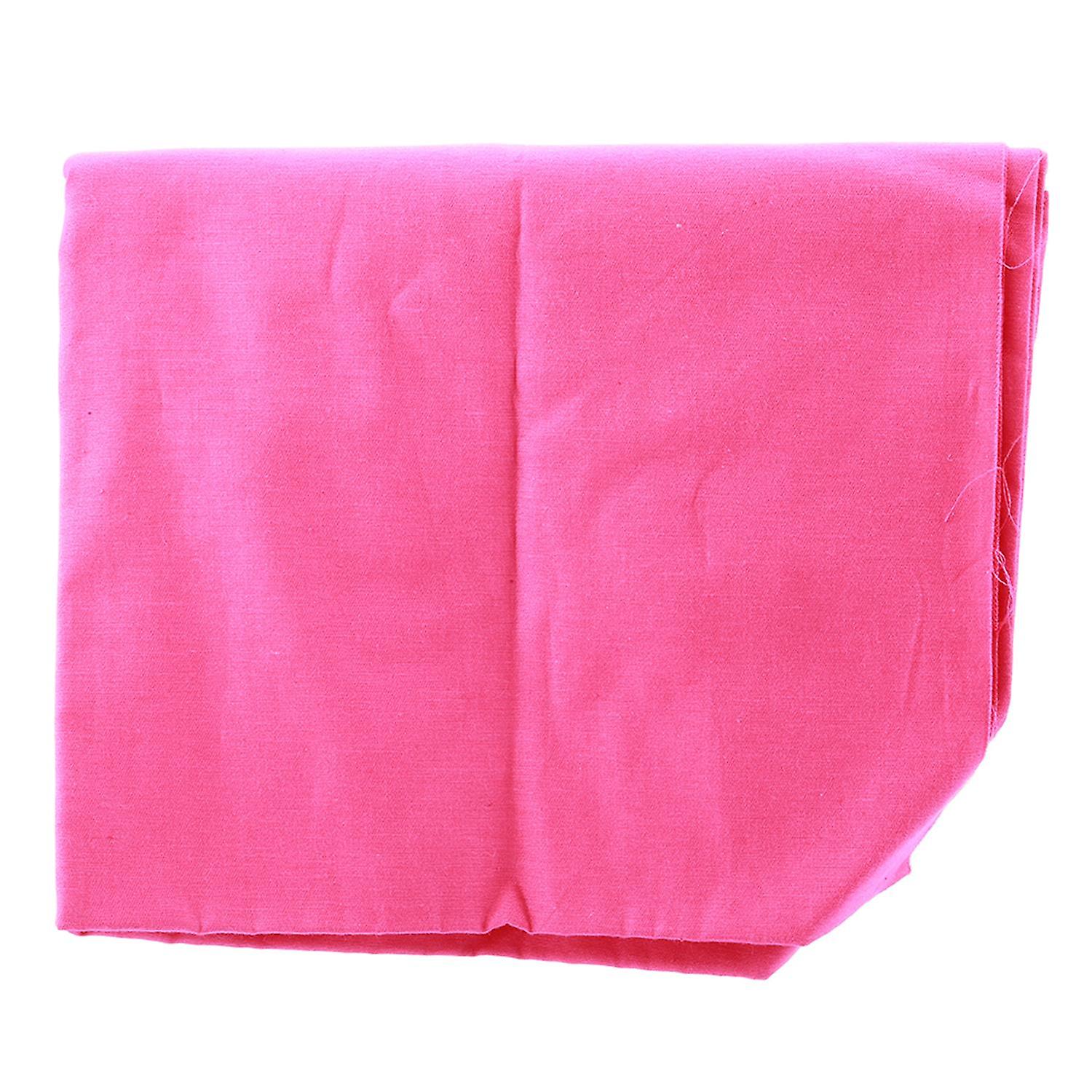 ZHOUBA Patchwork Solid Color Home Furnishing Decor Cotton DIY Twill Bedding Cloth for Sewing