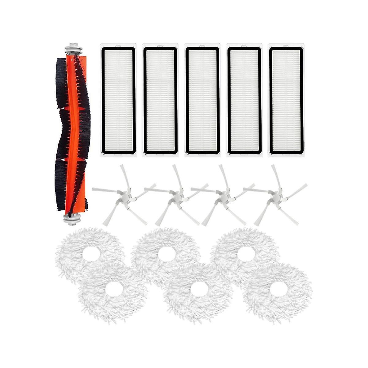 Main Brush Side Brush Filter Mop For Bot W10 W10pro Vacuum Cleaner Replacement Accessory Kit