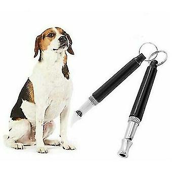 2 Pack Adjustable Pitch Dog Whistle With 2  Lanyards, Stop Barking, Ultrasonic Training Tool Bark Control For Dogs