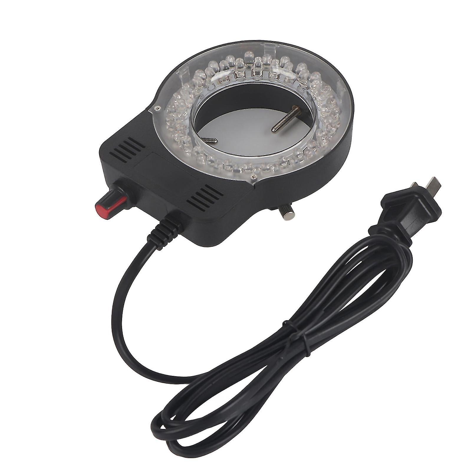 Led 52 Lamp Beads Adjustable Microscope Ring Light High Brightness Lamp (us 110240v)