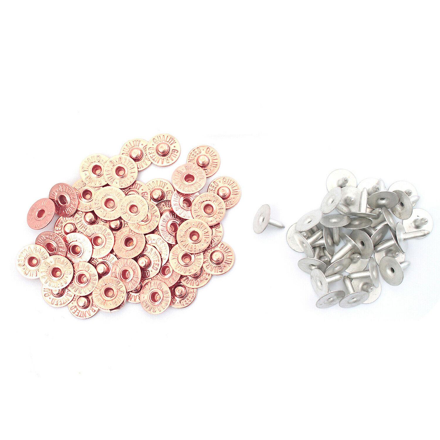 Hat Rivets Studs Jeans Buttons With Pins