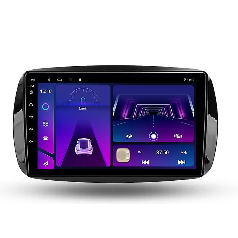 Android GPS Car Radio For Mercedes Benz Smart Fortwo 3 C453 A453 W453 2014 - 2020 Stereo Multimedia