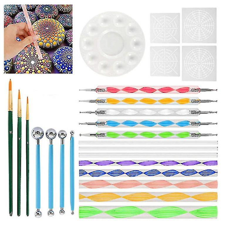 20 Pcs Polymer Tools, Modeling Sculpting Tools Set Reusable Pottery Art Diy