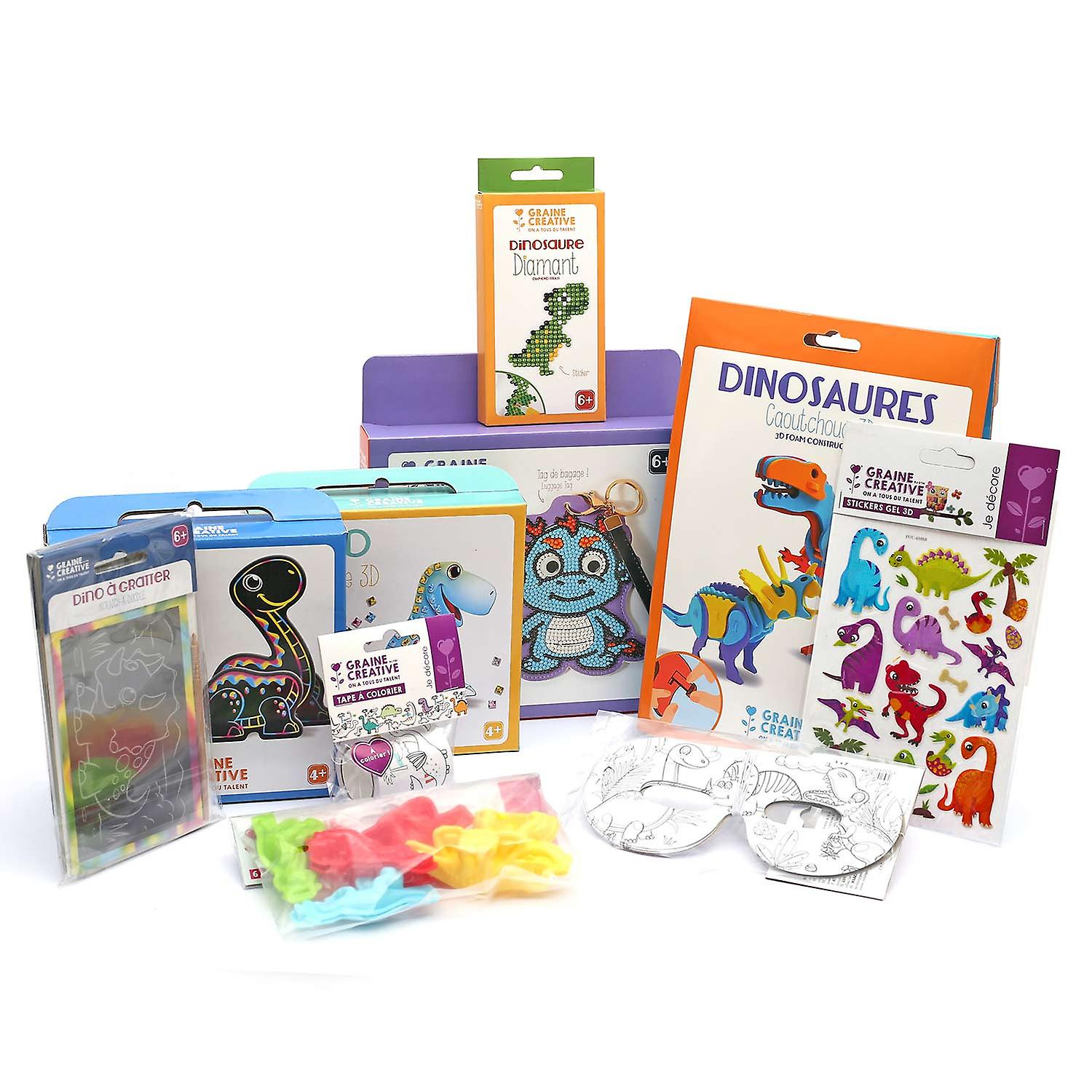 Box creative activities - Dinosaur