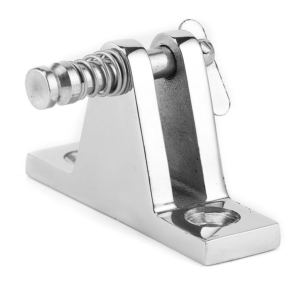 90 Degree Boat Hinge Steel Bimini Top Boat Deck Hinge with Quick Release Pin