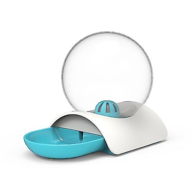 Drinking Fountains Bubble Automatic Cat Drinking Bowl Pets Water Dispenser No Electricity Pet Cat Dog Feeder Blue