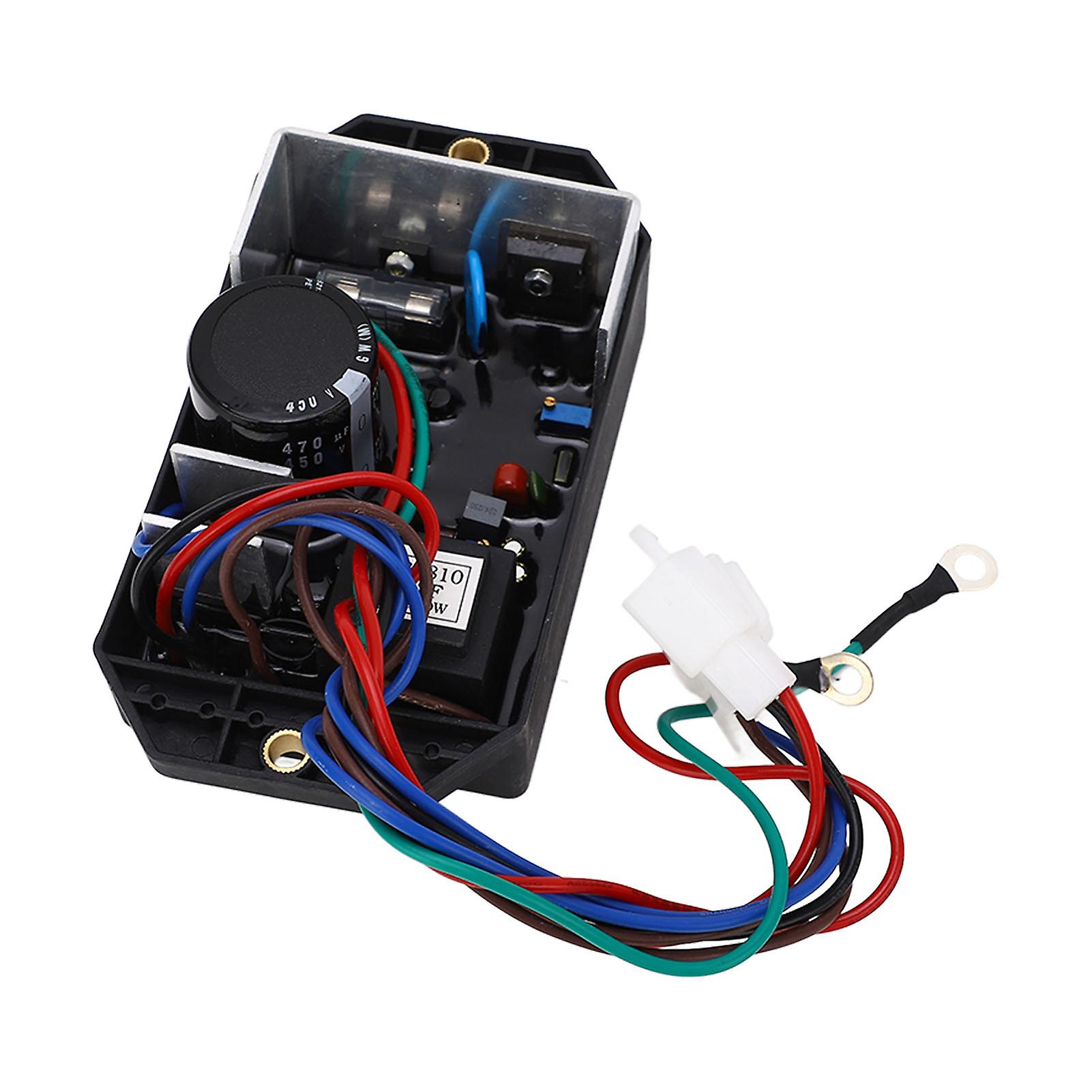 Automatic Voltage Regulator 8 Wires Generator Volt Regulator AVR for KIPOR Single Phase 15KW Generator