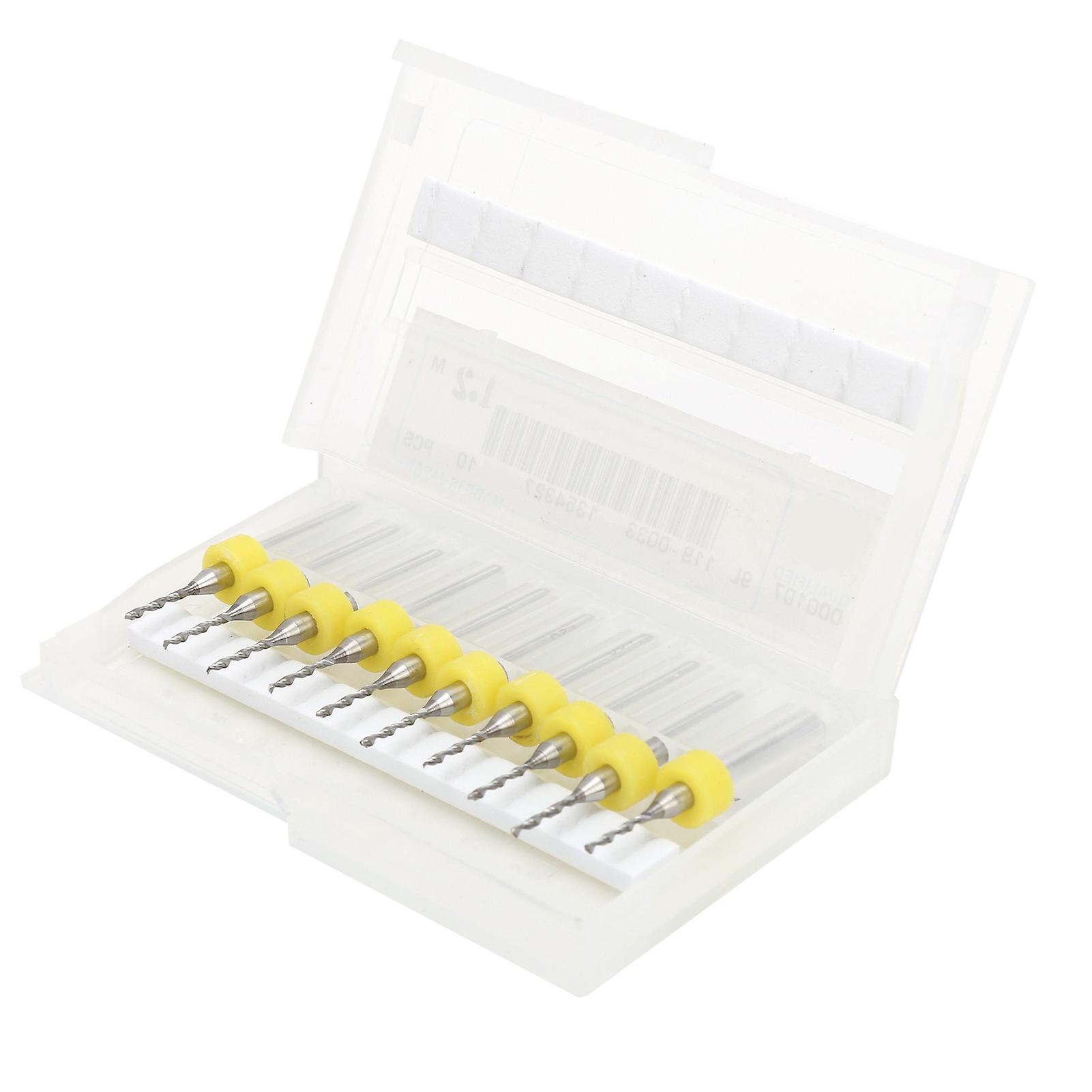 10pcs 1.2mm Cleaning Needle Nozzle Drill Bits Tungsten Carbide Practical 3D Printer Parts