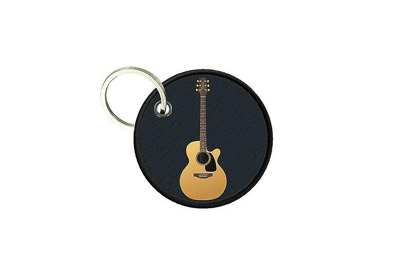 Key key door keys round prints double-sided guitar music