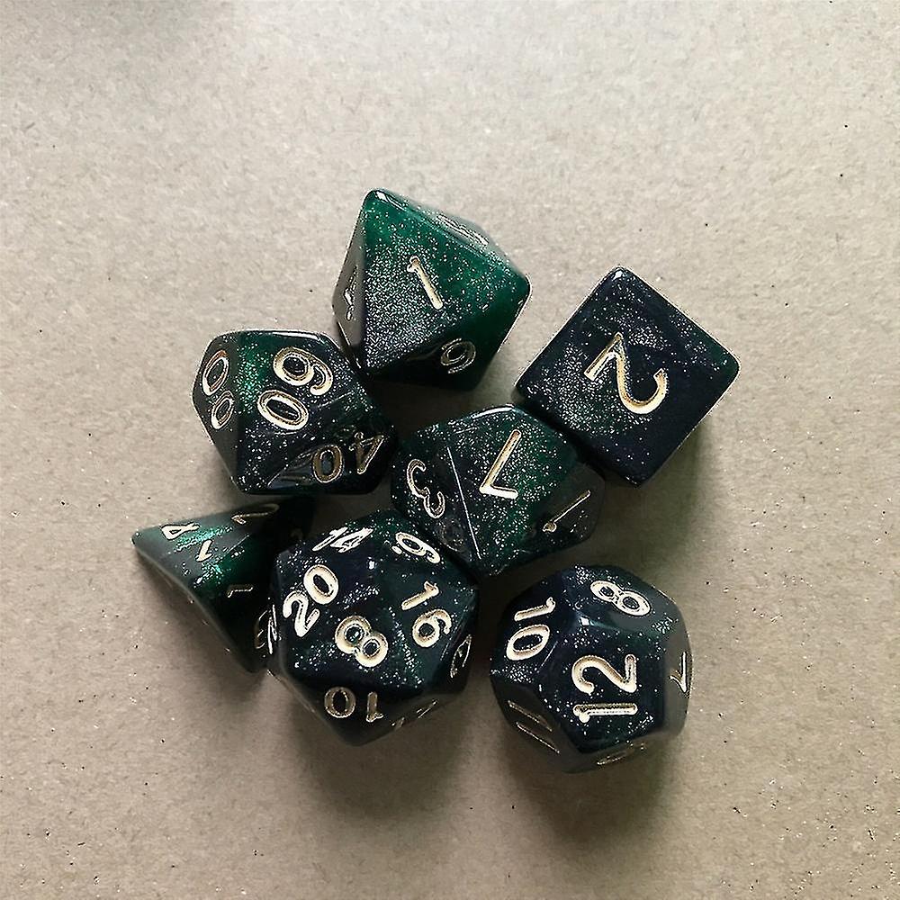 7pcs/set Dnd Dice Set Polyhedral D&d Dice Inclusion Role Playing Dice Dungeons And Dragons Gift
