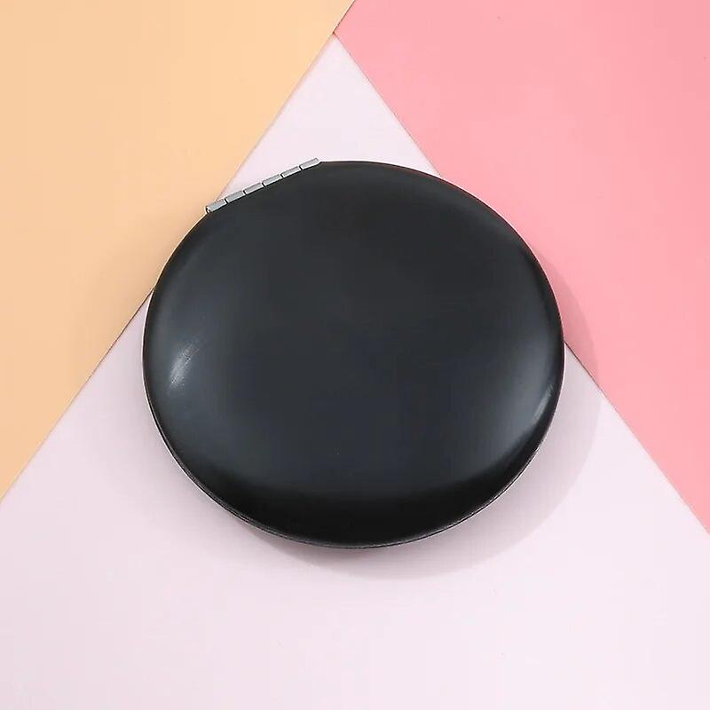 Makeup mirror small mirror female foldable portable portable small foldable round compact mirror~18985