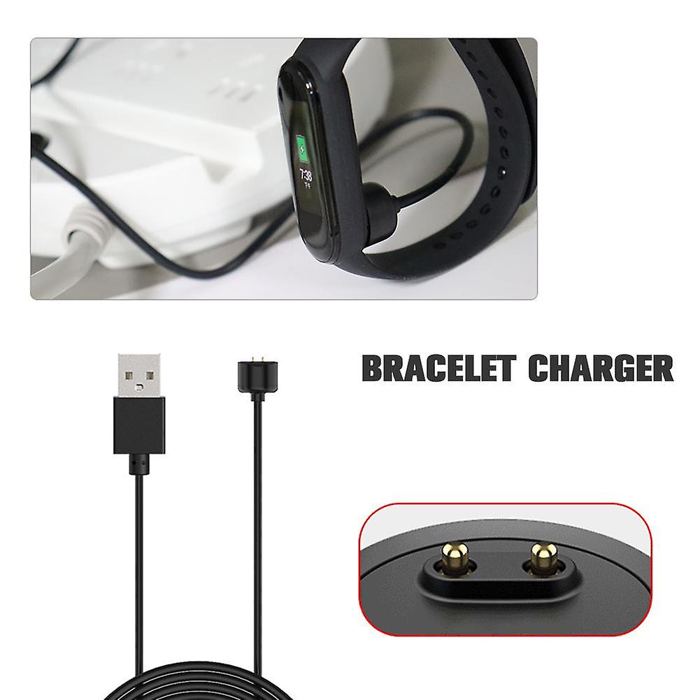 For Mi Band 5 6 7 Magnetic Charging Adapter Wire Cord NFC Smart Watch 