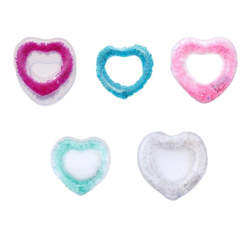 Feather Heart Swimming Ring Love Woman Inflatable Circle For Adult Pool Float Swimming Circle Summer Beach Inflatable Buoy