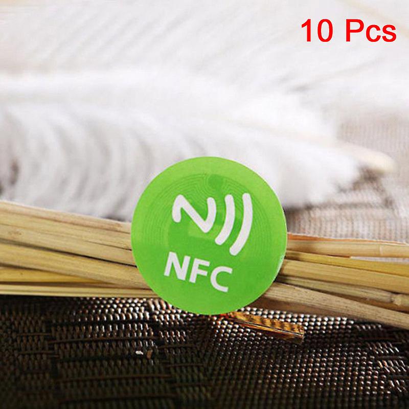 Smart NFC Tags Stickers Chip Adhesive 144 Byte 13.56MHZ Durable For Mobile Phone