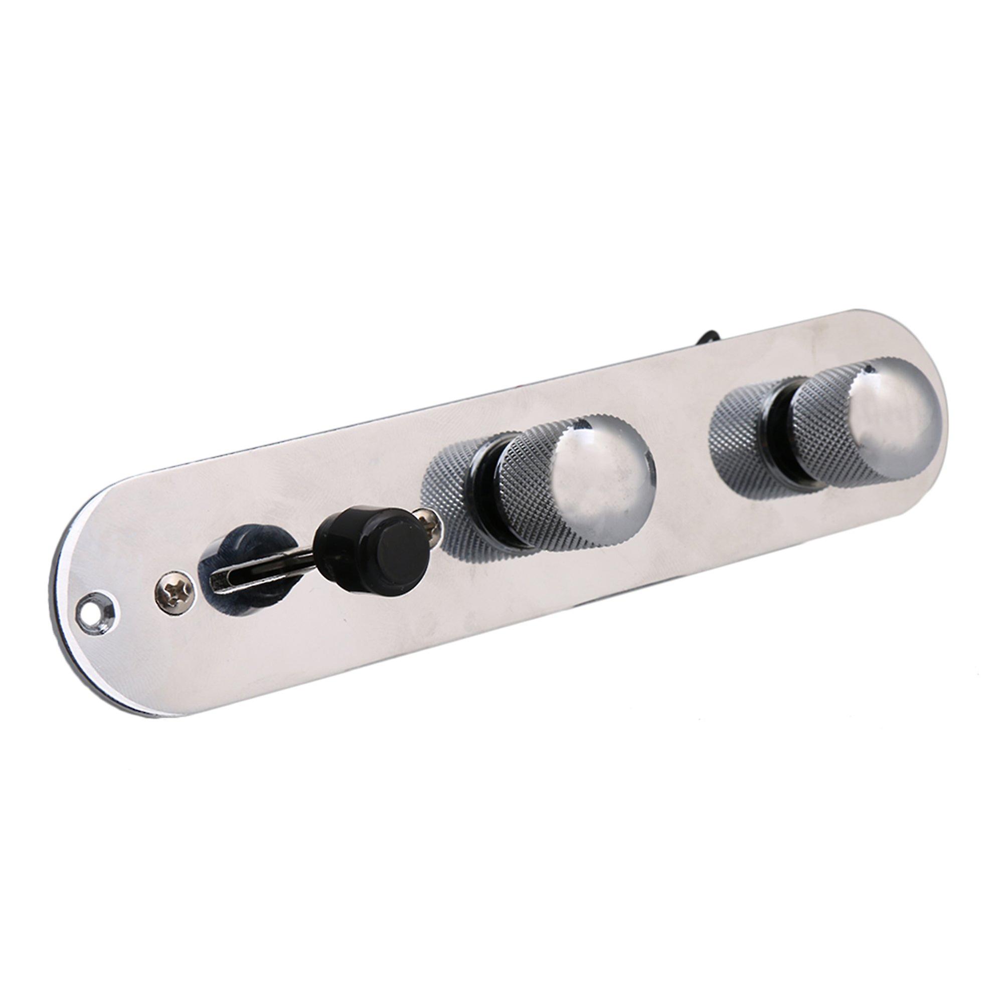 Chrome Pre Wired Switch kontroll platta för elgitarr