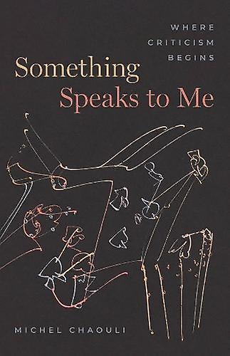 Something Speaks To Me by Michel Chaouli Paperback Book