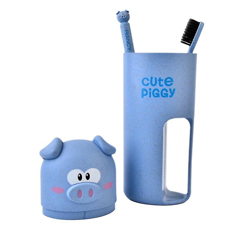 Wheat Fiber Washing Mug For Bathroom Use