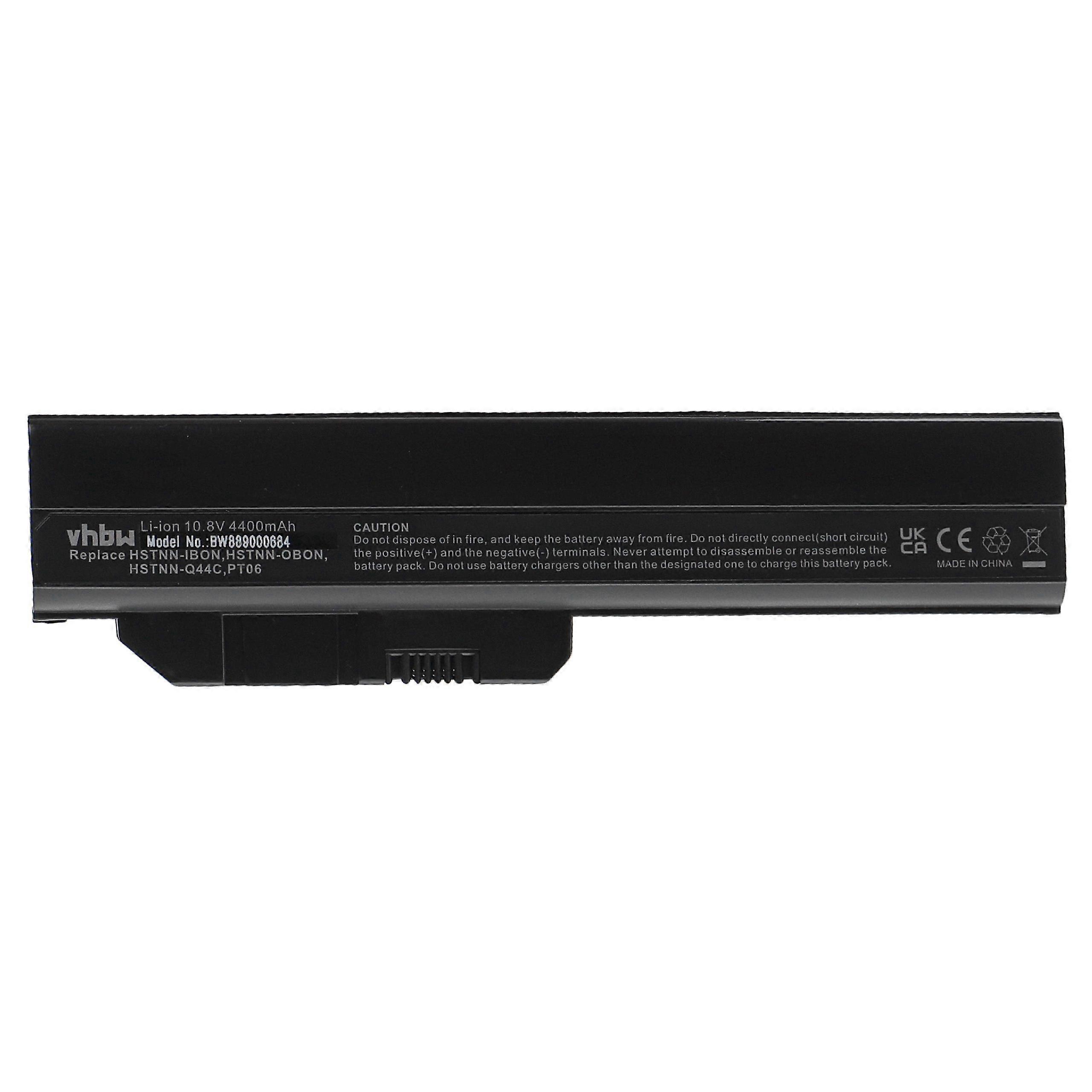 vhbw Batterij compatibel met HP Pavilion dm4 1023tx, 1014TX, 1015TX, 1016tx, 1017tx, 1018tx, 1020tx, 1021tx, 1022tx Notebook (4400 mAh, 10,8 V, Li-Ion)