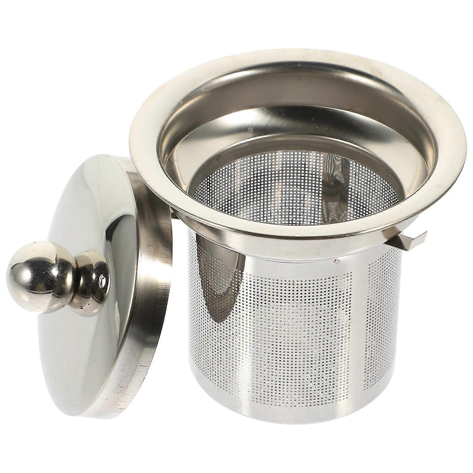 Stainless Tea Strainer Insert Tea Infuser Tea Pot Accessories Tea Filter Mesh
