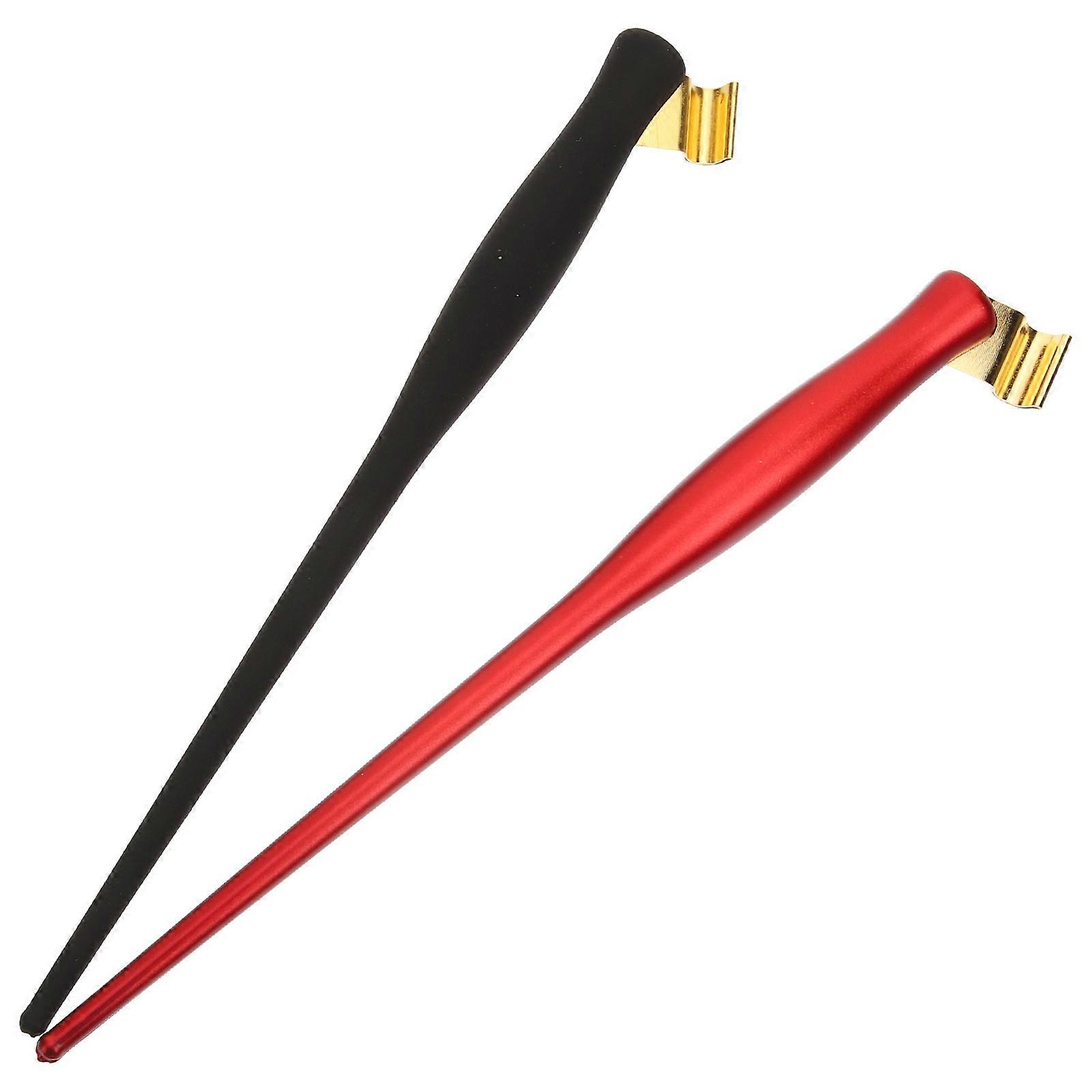 2Pcs Schräge Kalligraphie Stift Vintage Stil Nib Halter Kalligraphie Stift Nib Halter Geschenk Stift
