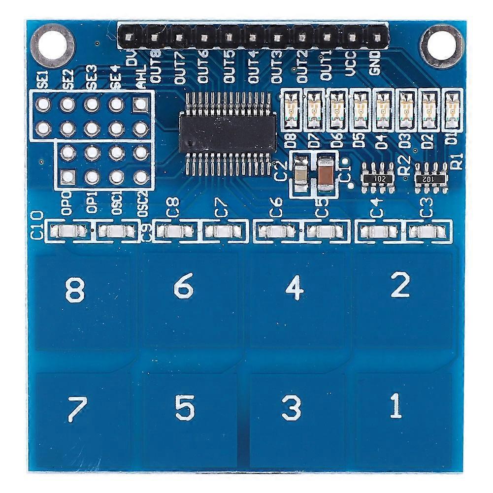 Ttp226 8 Channels Capacitive Touch Switch Digital Touch Sensor Module